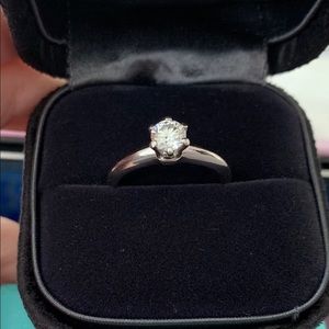 .42 carat platinum Tiffany engagement ring